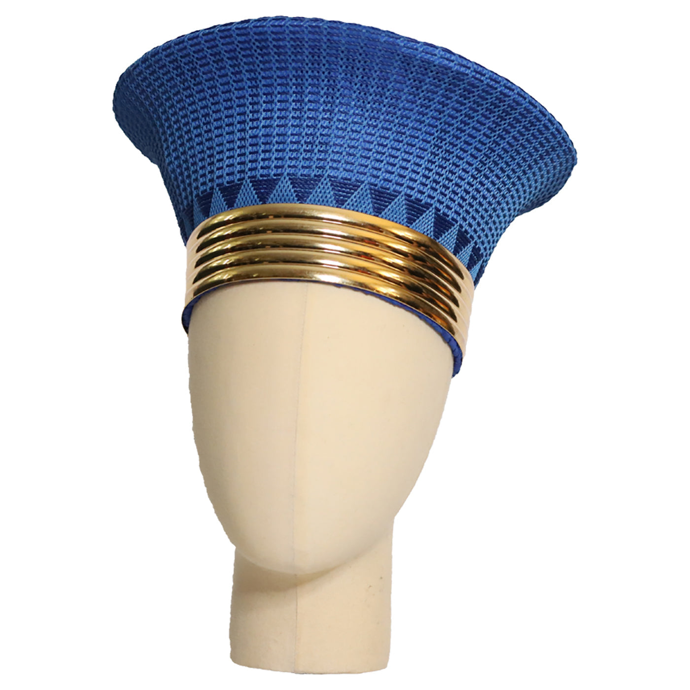 Zulu Narrow Basket Hat with Removable Gold Band - Various Colors | Handmade in South Africa-6
