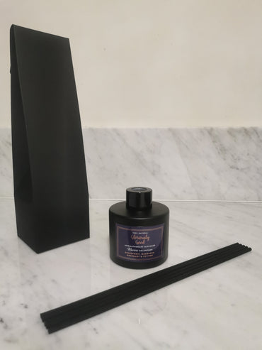 Grapefruit, Mandarin, Rosemary & Vetiver Satin Black Reed Diffuser