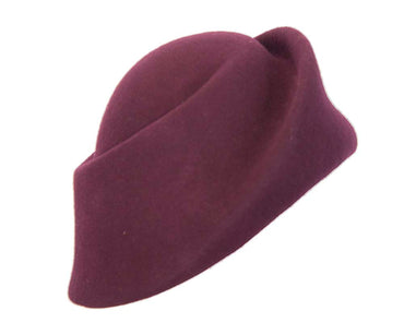 Unique wine ladies winter felt fashion hat-1