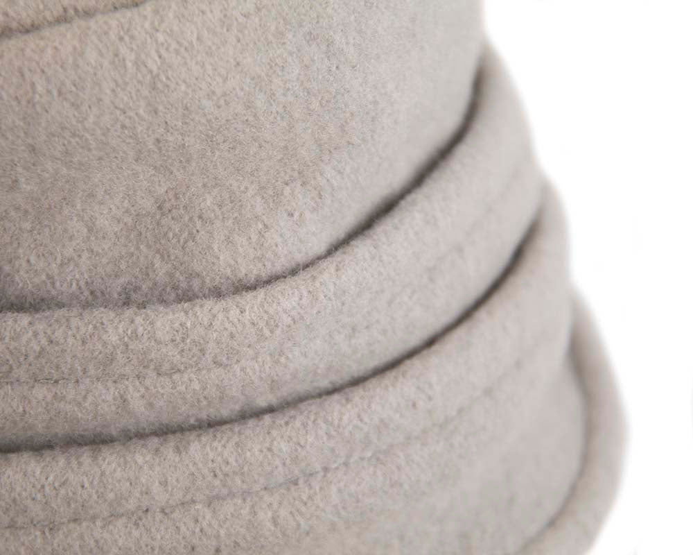 Warm grey winter bucket hat by Max Alexander