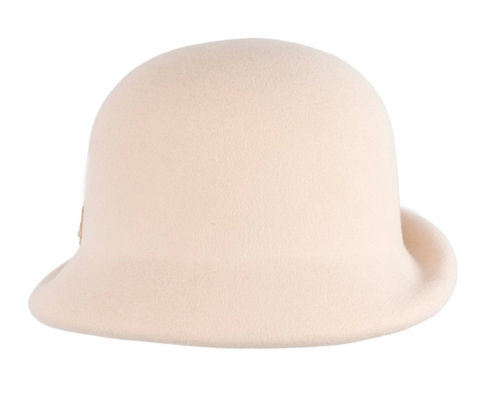 Beige winter fashion hat by Max Alexander