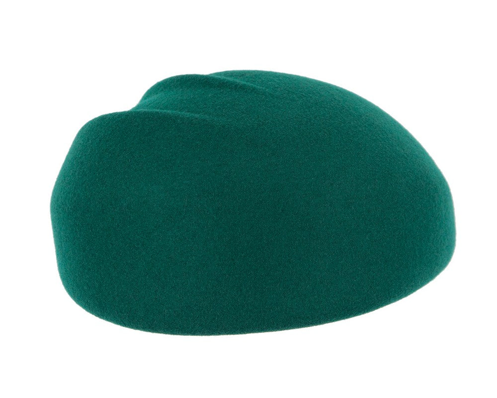 Green winter felt beret by Max Alexander-6