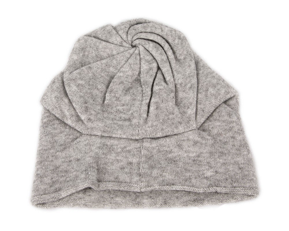 Stylish warm European made grey beanie JR013GM