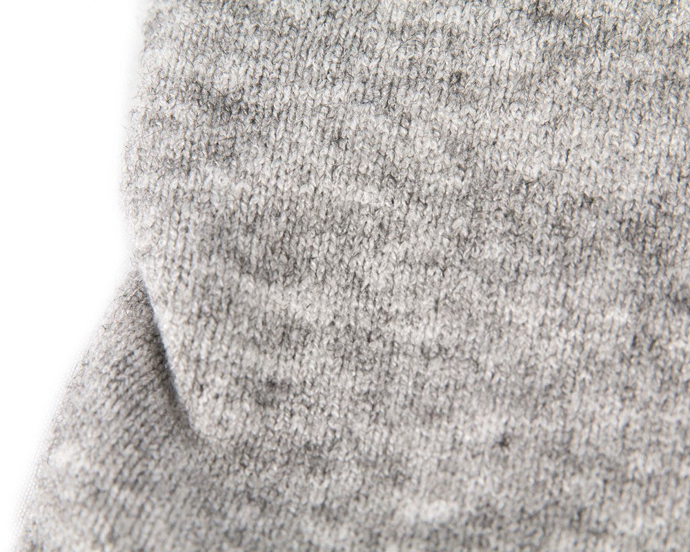 Stylish warm European made grey beanie JR013GM