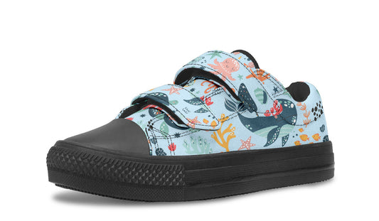 Kids Shoes Low Tops Sea Animals-0