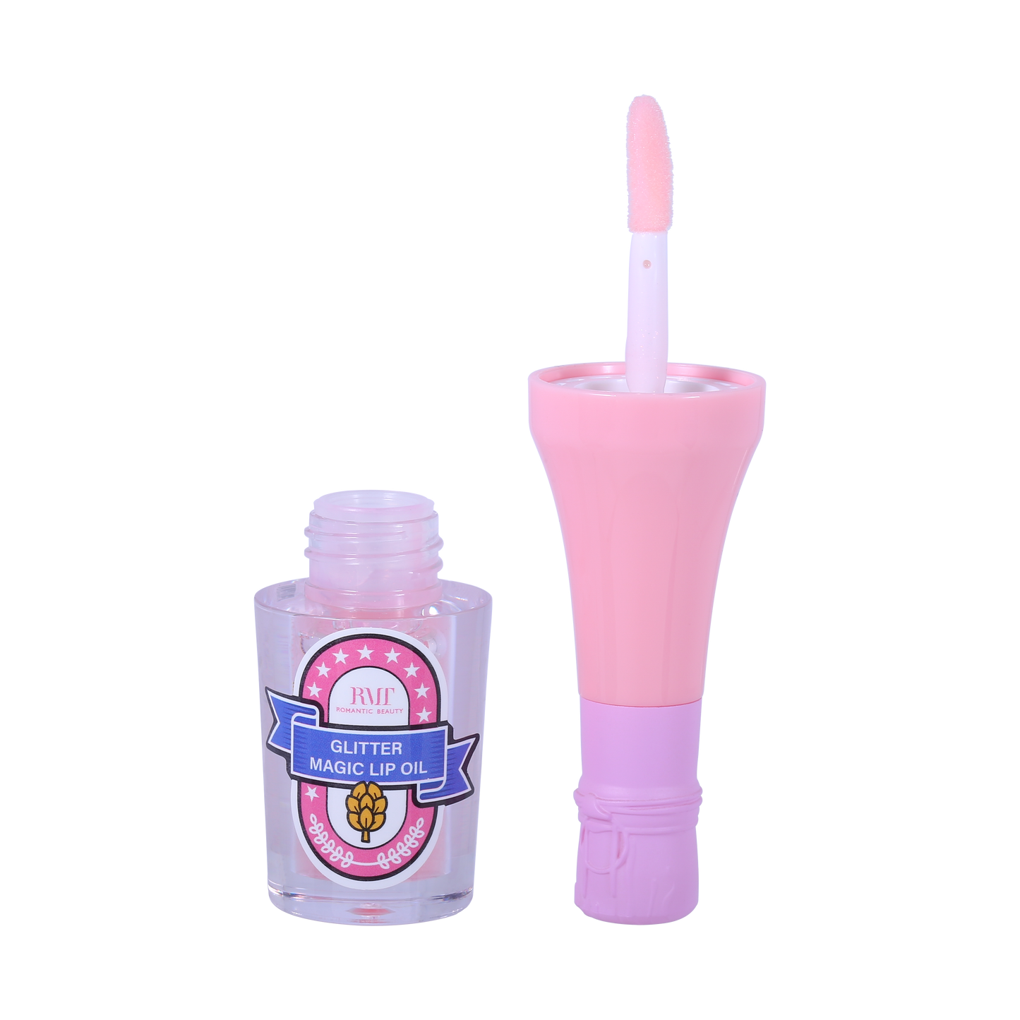 Pastel Glitter Magic Lip Oil