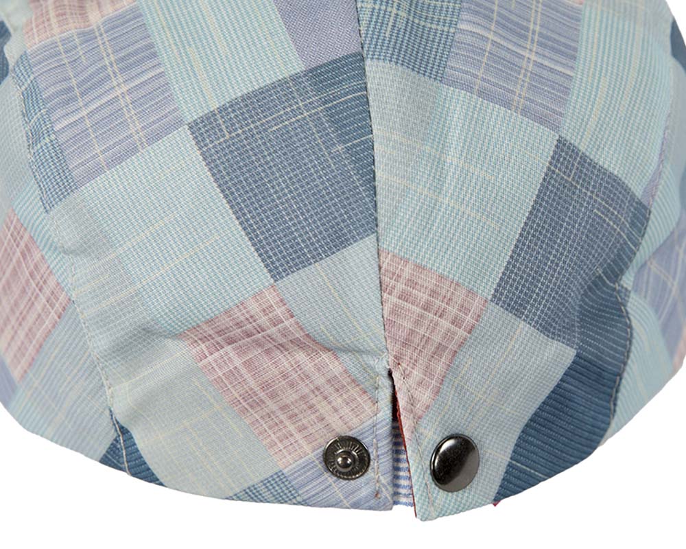 Soft patchwork flat cap by Max Alexander M131BL