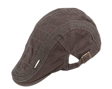 Grey flat cap by Max Alexander-1