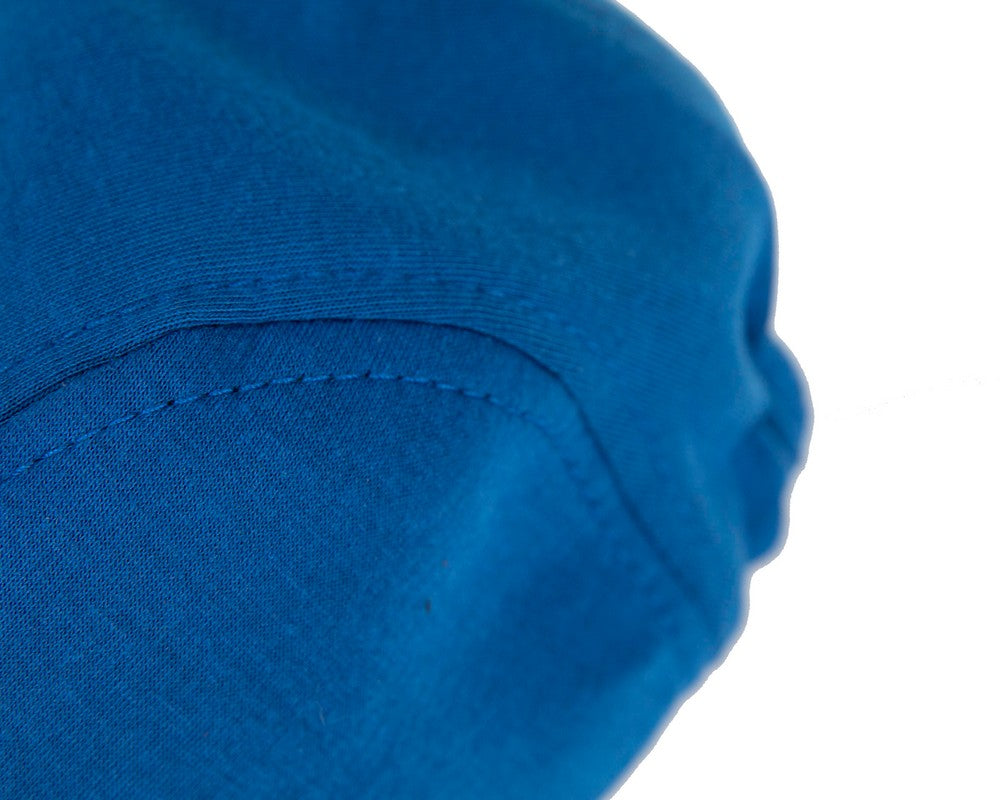 Soft blue flat cap by Max Alexander