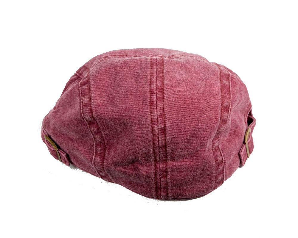 Red flat cap by Max Alexander-4