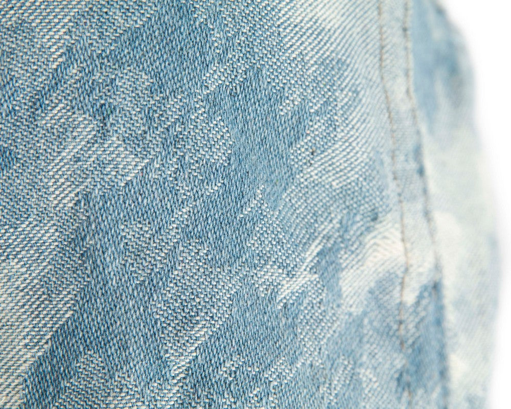 Classic denim flat cap with print by Max Alexander M149LBL