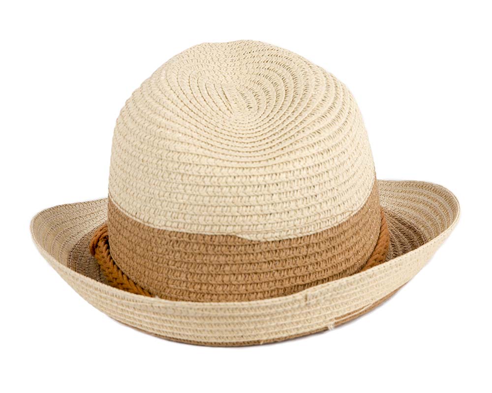 Multicolor Short Brim Fedora Hat M175BR