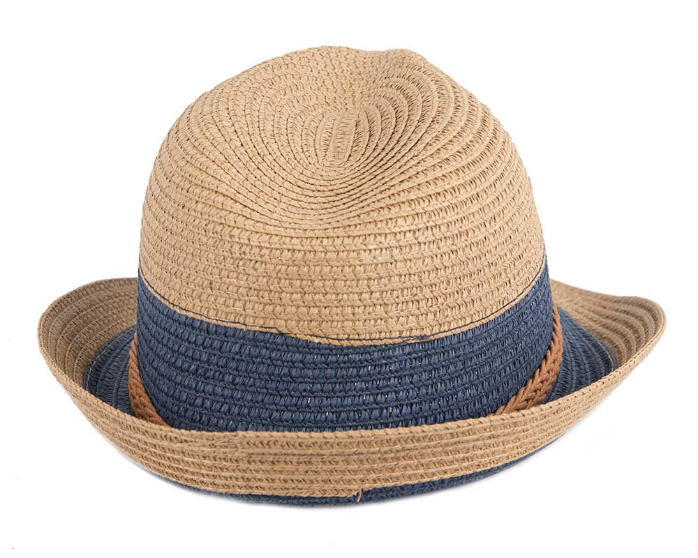 Multicolor Short Brim Fedora Hat M175N-5
