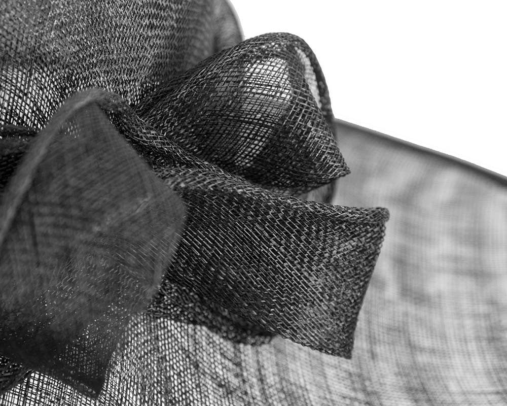 Large black racing hat by Max Alexander
