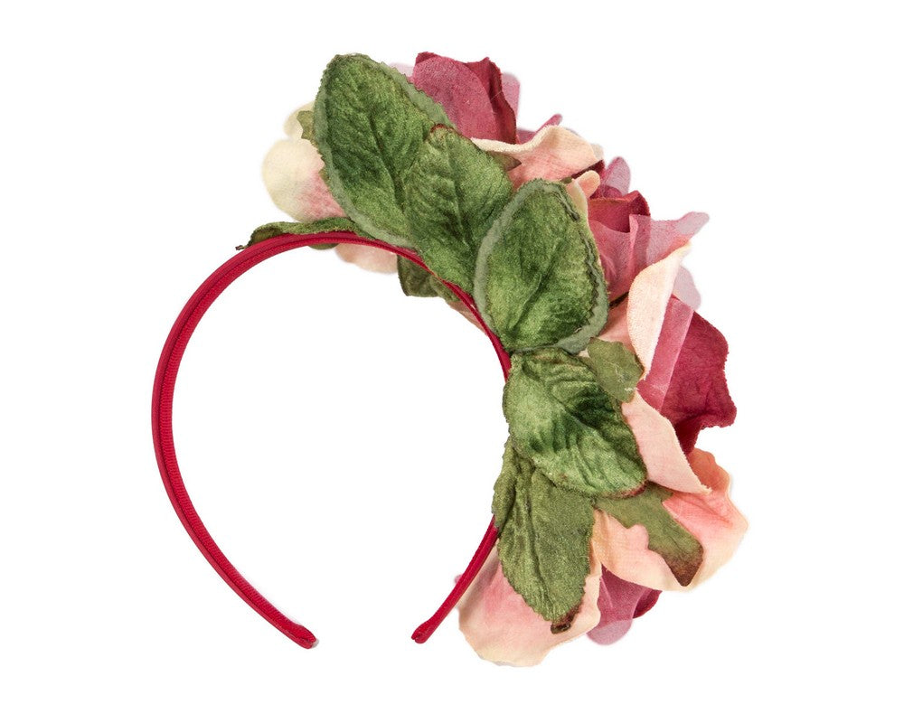 Flower headband fascinator by Max Alexander-3