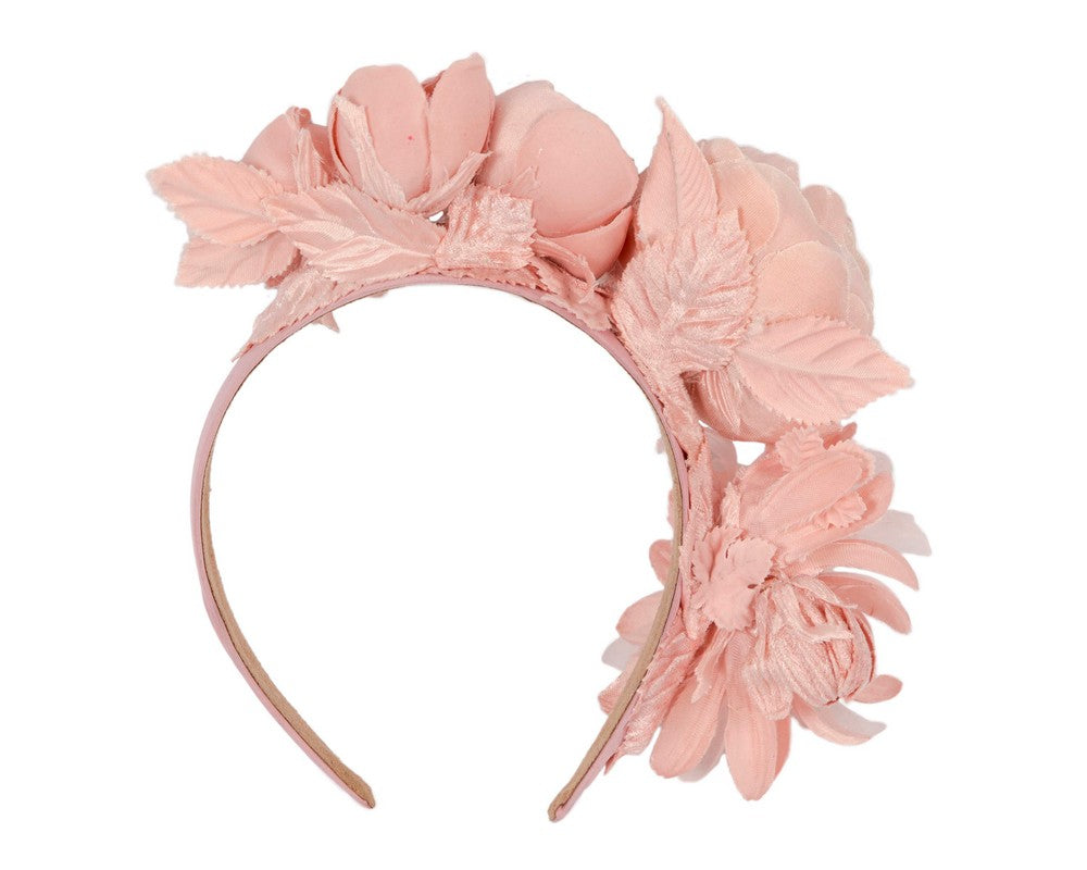 Blush flower headband by Max Alexander MA883-3