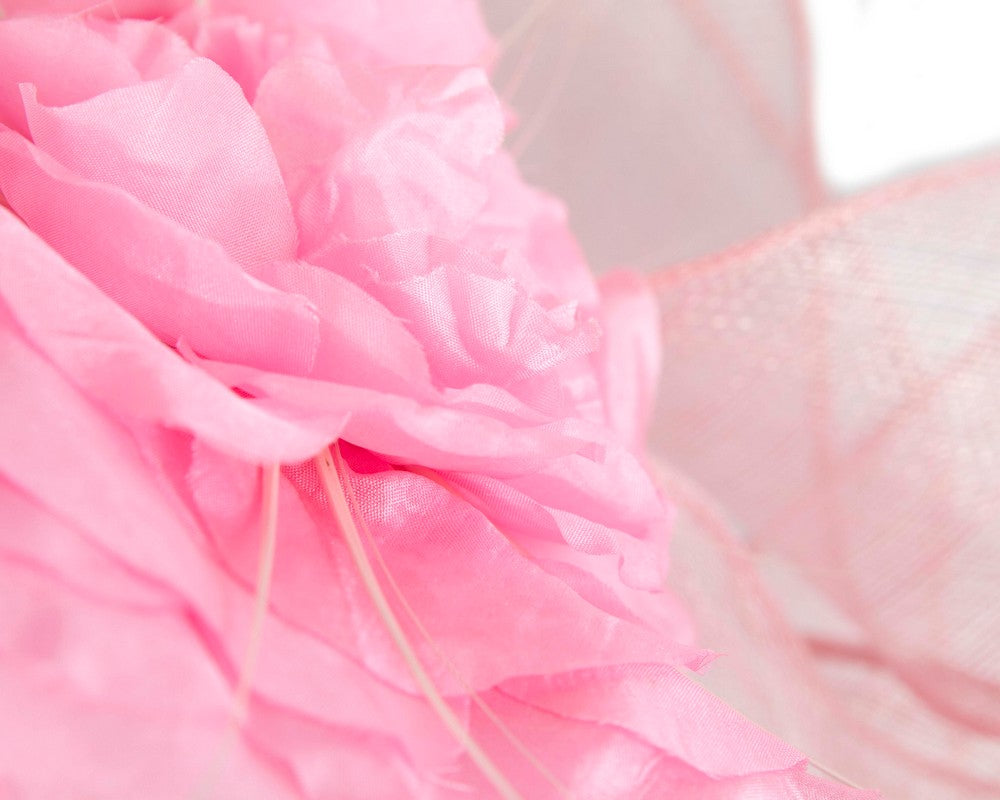 Large pink fascinator by Max Alexander