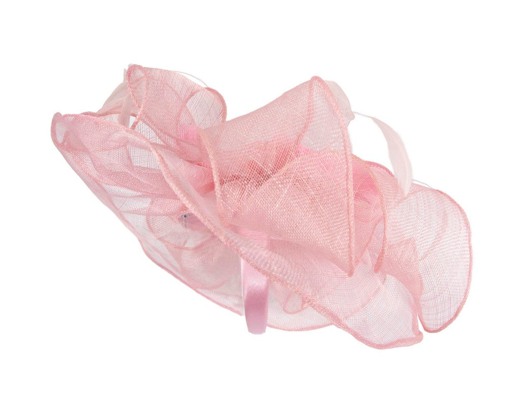 Large pink fascinator by Max Alexander