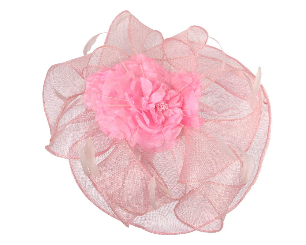 Large pink fascinator by Max Alexander