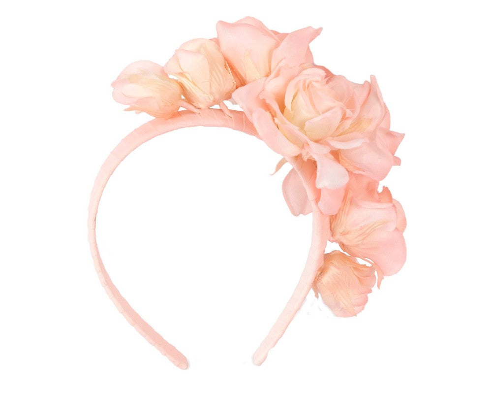 Blush flower headband by Max Alexander MA919-3