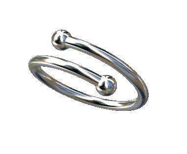 Dot Stacking Ring- 14 K gold (without diamonds)-0