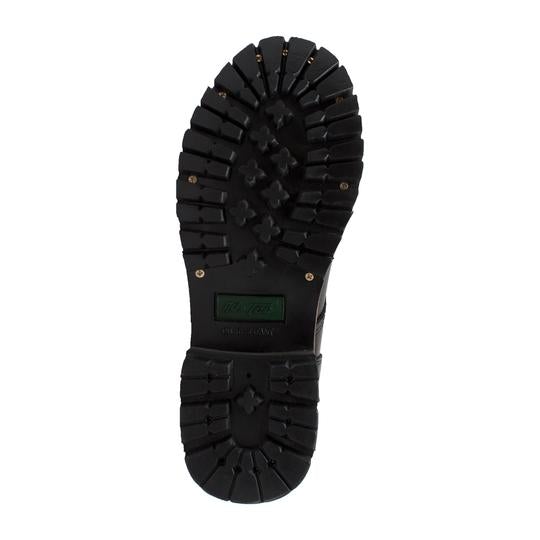 Men's 9" Steel Toe Logger Black Leather Boots