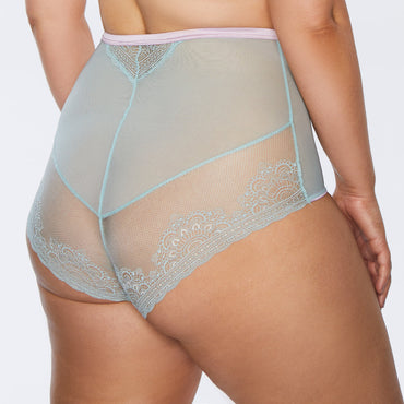 Sheer High Waist Tulle Brief Panty Kinga Pastellove-1