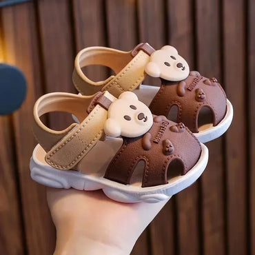 First Steps Sandals 3D Bear for Children Multivariant-1