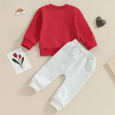 Pants and Sweatshirt Set for children "Lover Boy"-1