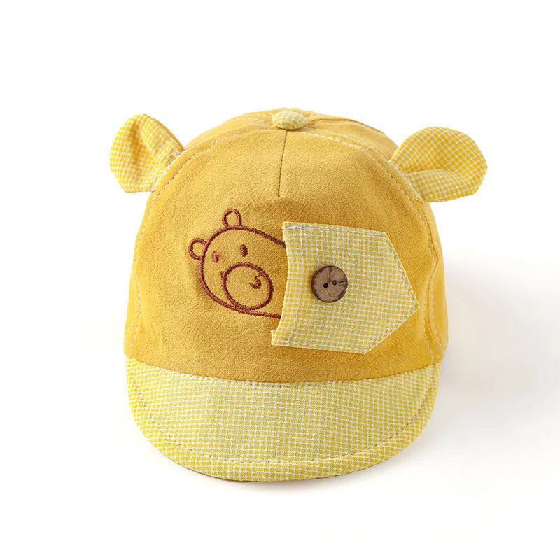 Summer cap with fun animals for children multivariant-21