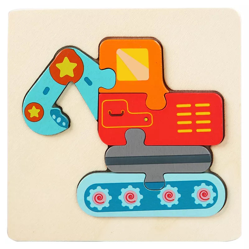 Wooden Toy Tangram for Children Multivariant-14