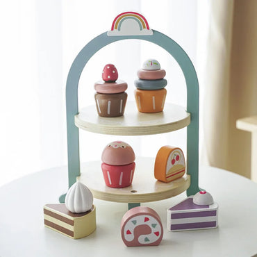 Wooden Toy Afternoon Tea Sweets-1