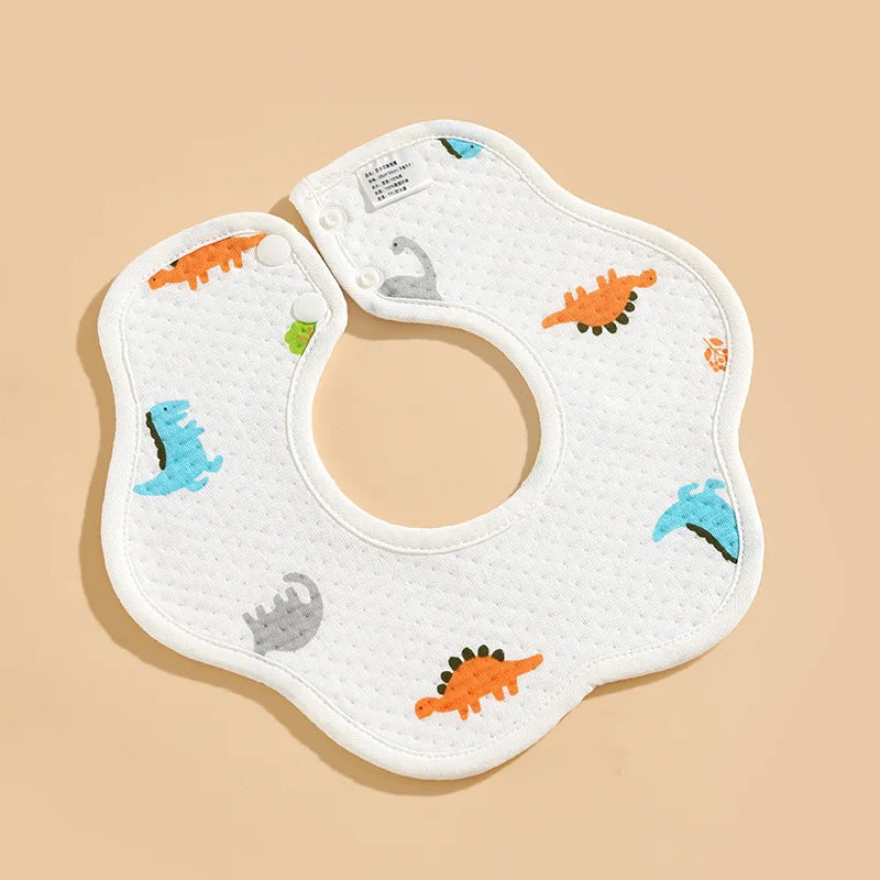 Cotton Waterproof Bib for newborns, multivariant-9