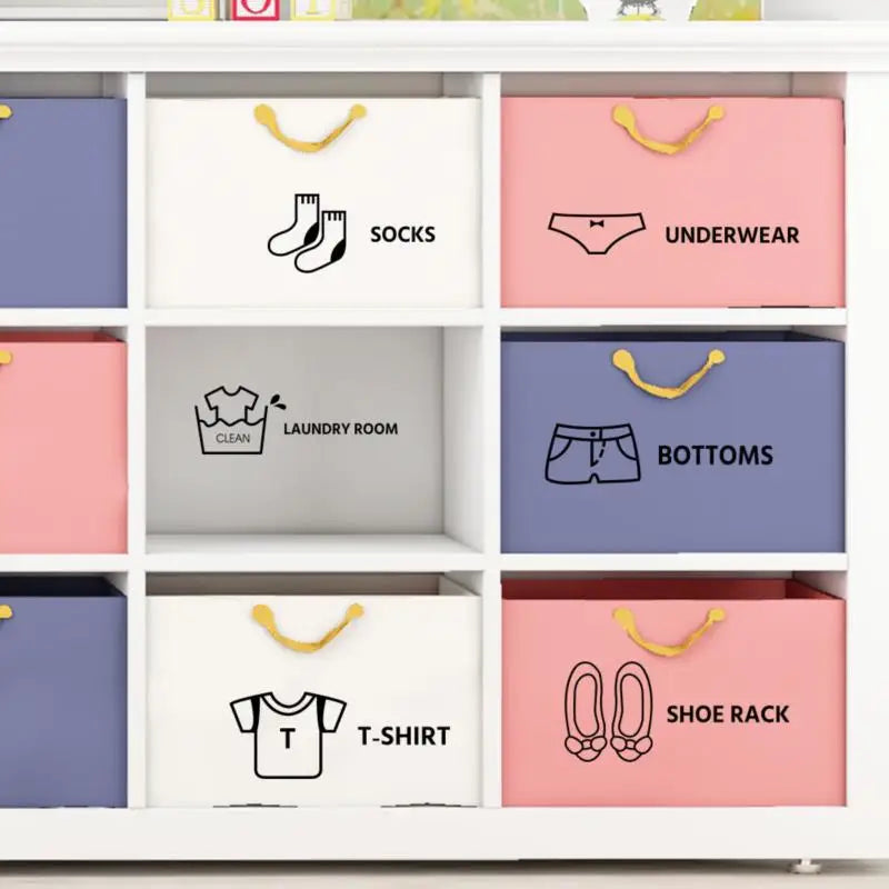 Decorative Stickers for Drawers and Containers - Clothing-3