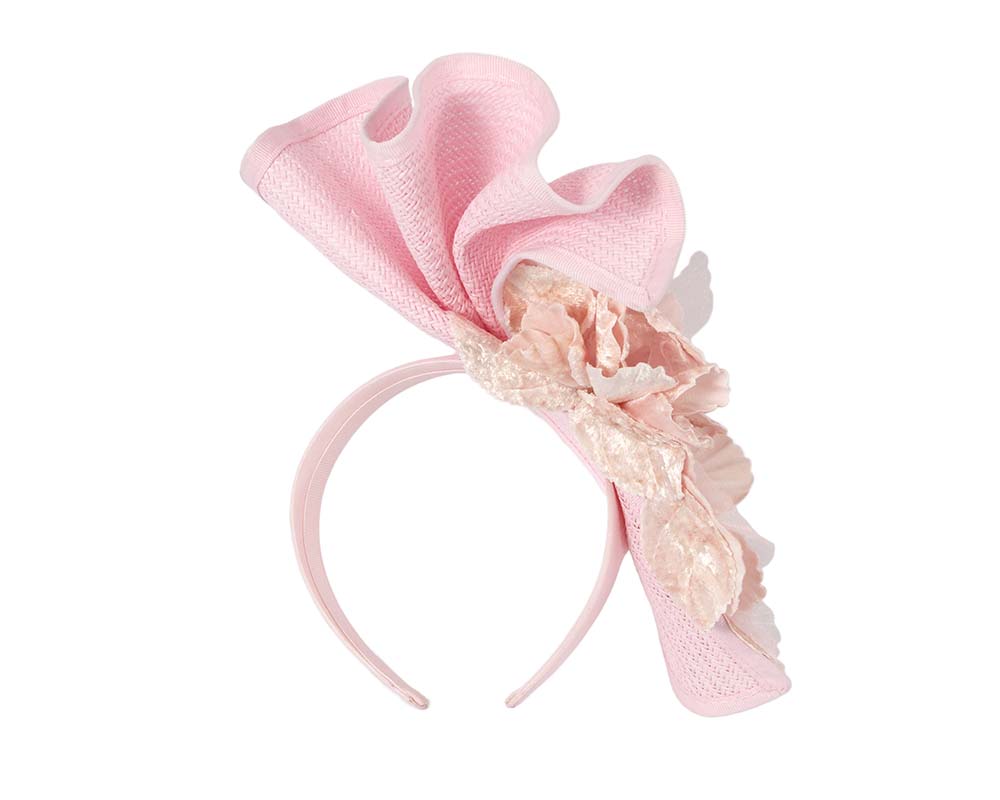 Pink Melbourne Cup races fascinator by Fillies Collection-4