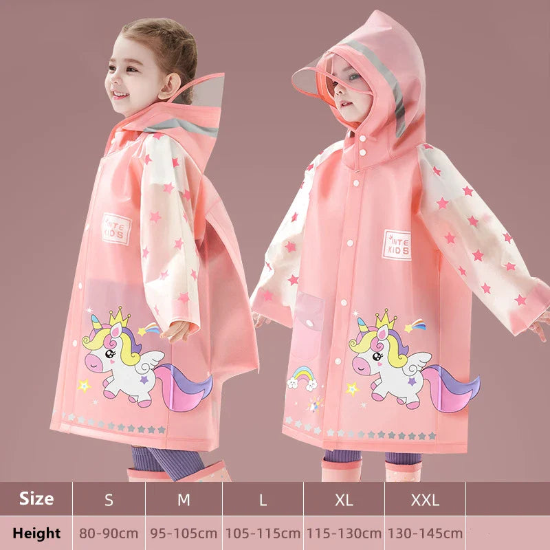 Fantasy raincoat for children multivariant-7