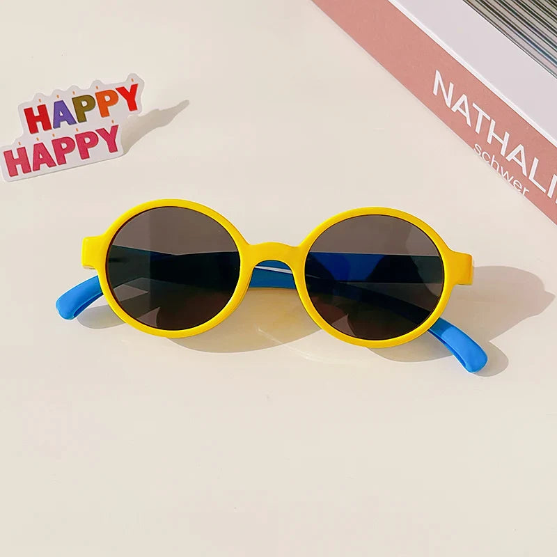 Colored "Checkered" sunglasses for children multivariant-28