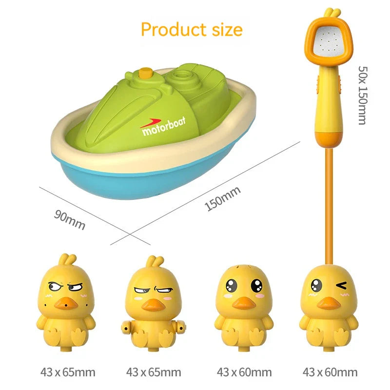 Bath Toy splashing ducks multivariant-4