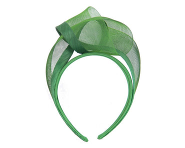 Green fashion headband turban by Fillies Collection