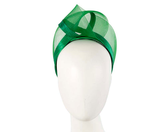 Green fashion headband turban by Fillies Collection