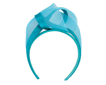 Turquoise fashion headband turban by Fillies Collection