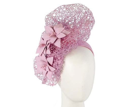Staggering lilac racing fascinator by Fillies Collection