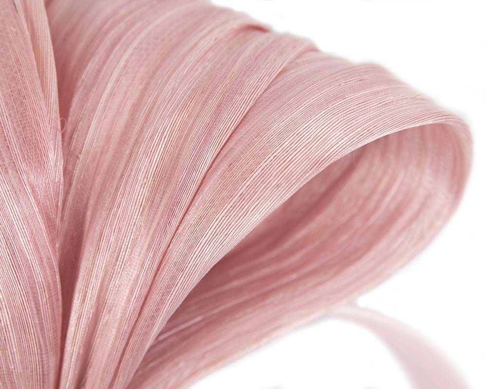 Exclusive blush silk abaca bow by Fillies Collection