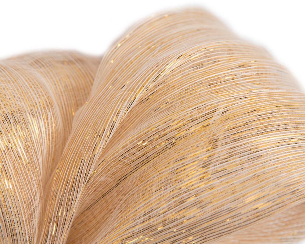 Exclusive gold silk abaca bow by Fillies Collection