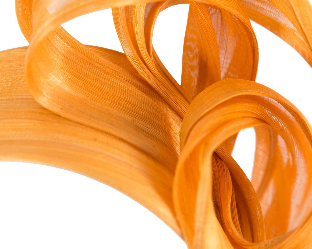 Orange retro headband by Fillies Collection