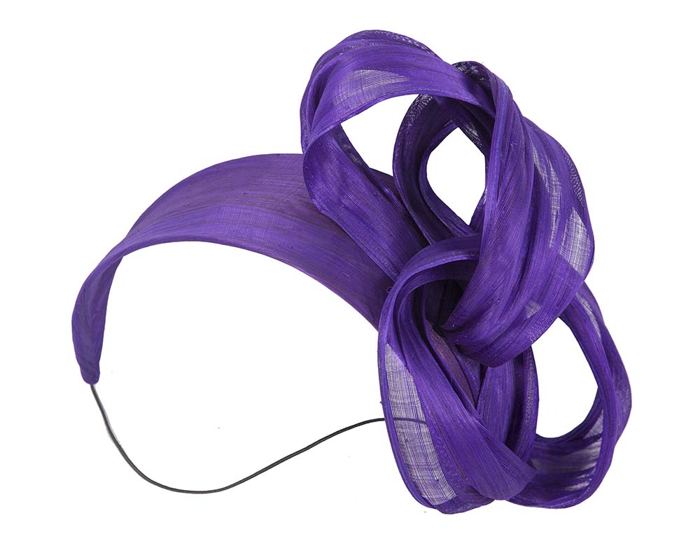 Purple retro headband by Fillies Collection
