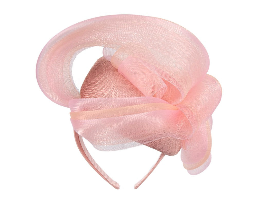 Pink racing fascinator by Fillies Collection-5