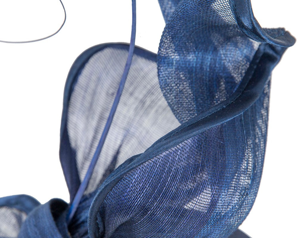 Royal blue racing fascinator by Fillies Collection S261