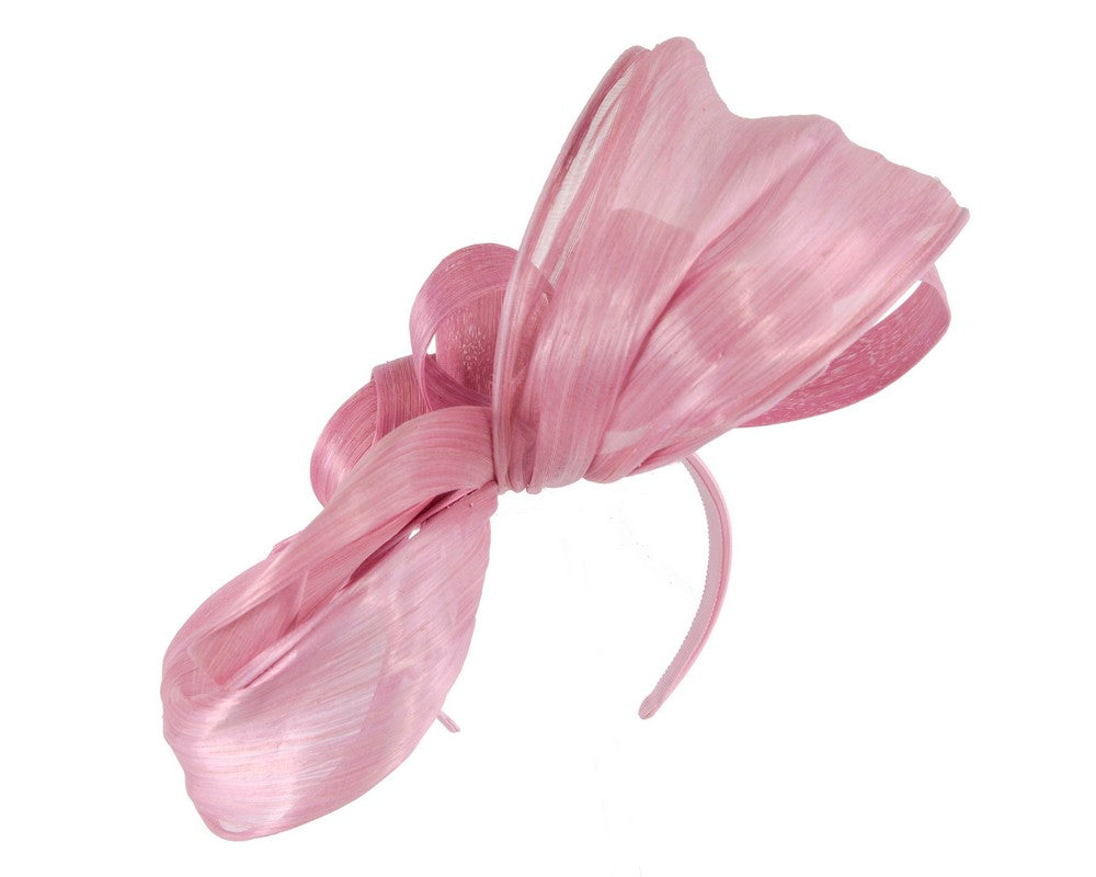 Large Dusty Pink fascinator by Fillies Collection-5