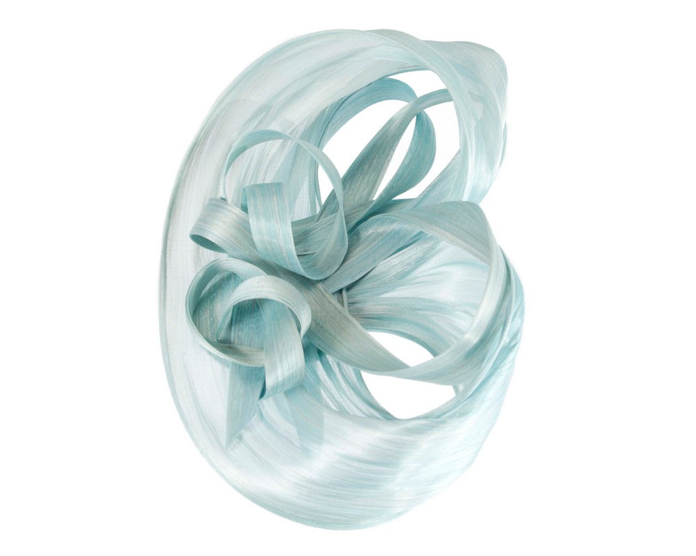 Large Light Blue fascinator by Fillies Collection